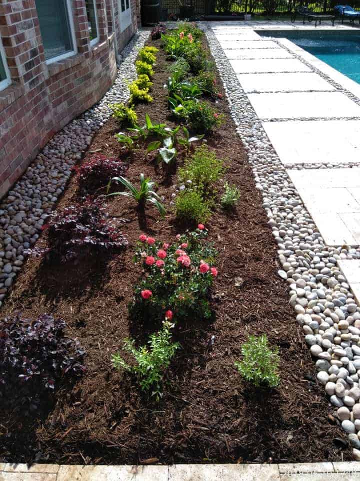 Houston, Texas local landscaping work by Helms Landscaping